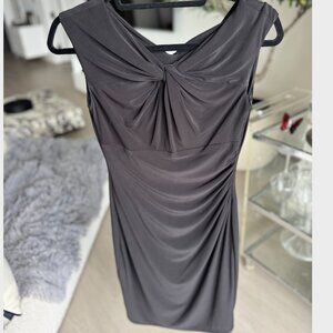 Lauren Ralph Lauren Women's Black Midi Bodycon Dress. Size US 2.